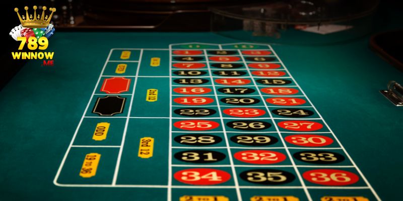 Cửa cược trong Roulette 789win