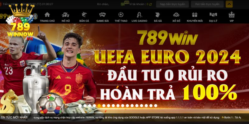 Đăng ký/ đăng nhập 789Win